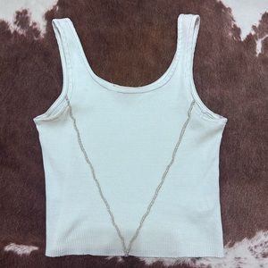 cropped tank top